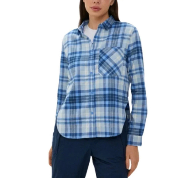 Helly Hansen Womens Xsmall Okka Organic Flannel Button Shirt - Picture 1 of 14